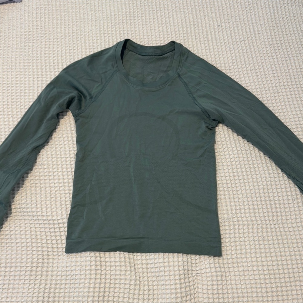 Lulu lemon Green Long Sleeve Top